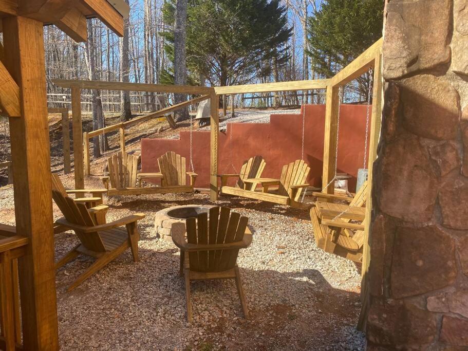 Red Rooster Family Cabin W/Hot Tub+Fire Pit+View Franklin Exteriör bild